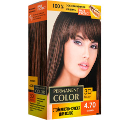 Фарба 'Permanent Color' тон мокко №4.70
