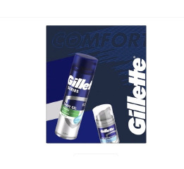.Набір GILLETTE Гель 200мл+Бальзам 3в1 50мл