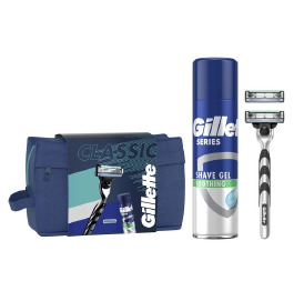 .Набір GILLETTE (Mach 3+картридж+Гель 200мл)