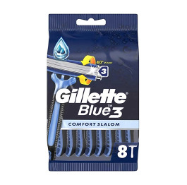GILLETTE BLUE 3 Comfort Slalom 8шт