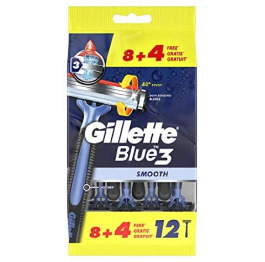 GILLETTE BLUE 3 Smooth 12шт (20)