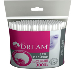 Ватні палички 'Air Dream' 300шт пакет