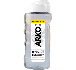 Arko men 2в1 КРІСТАЛ 260мл