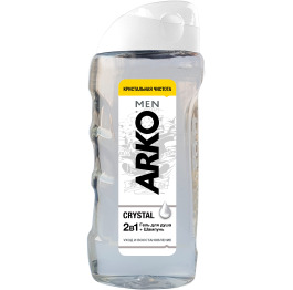Arko men 2в1 КРІСТАЛ 260мл