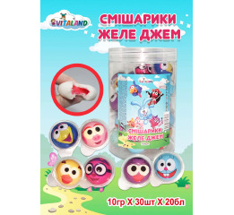 Желе-джем Смішарики 10г (30шт*20) ШТ