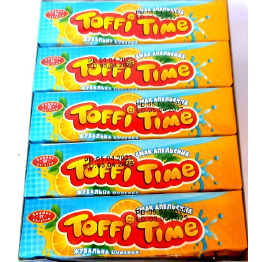 Жув цук Toffi time Апельсин 20г (20шт*12)