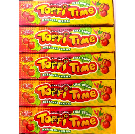 Жув цук 'Toffi time' Вишня 20г (20шт*12)