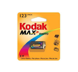 .Батарейка 'Kodak' MAX K123 LA