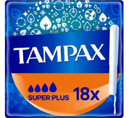 Пр TAMPAX Супер Плюс Duo 18шт