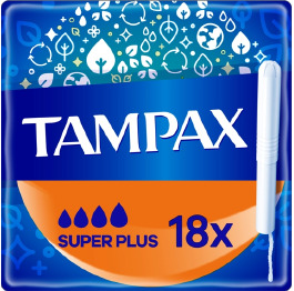 Пр TAMPAX Супер Плюс Duo 18шт