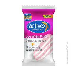 Activex duo мило антибактеріальне white floral 60г