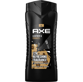 Axe гель_д/душу 400 LEATHER&COOKIES