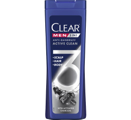 Clear шампунь Active Clean 400мл (12)