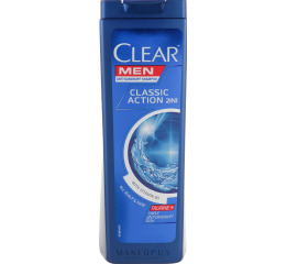 Clear шампунь Classic action 2в1 400мл (12)