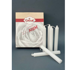 ..Свічки  13,5см*1,7см (20шт*48)УП