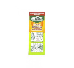 .Гель в/тарганів та мурах Global туба 60г