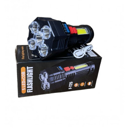 Ліхтарик F-T25 пл. перезарядний с USB в кор. (120)