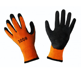 Рукавички нейлон №Y-300-1-75 ОРАНЖЕВЫЕ(12шт*40)УП