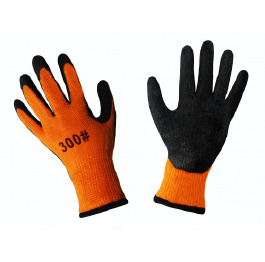 Рукавички нейлон №Y-300-1-75 ОРАНЖЕВЫЕ(12шт*40)УП