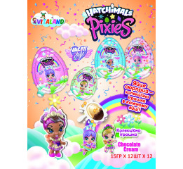Яйце пл 'Hatchimals Pixies' 15г (12шт*12) ШТ