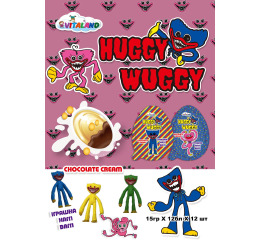 Яйце пл 'Huggy Wuggy' 15г (12шт*12) ШТ