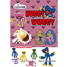 Яйце пл 'Huggy Wuggy' 15г (12шт*12) ШТ