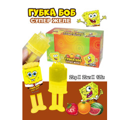Желе Губка Боб 20г (20шт*12)