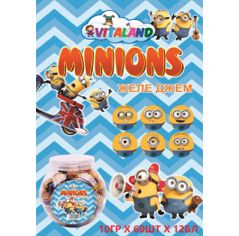 Желе-джем Minions 10г (60шт*12)ШТ