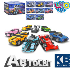 Конструктор KB 6001 від 45 дет, 30-20-17см.
