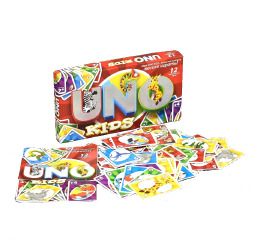 Настільна гра лог 'UNO Kids'
