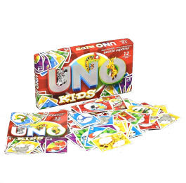 Настільна гра лог 'UNO Kids'