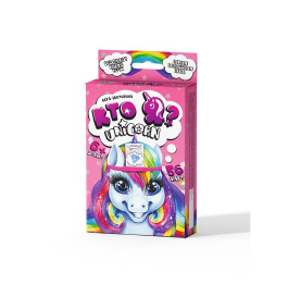 Настільна гра міні 'Хто Я? Unicorn'