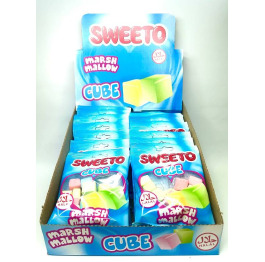 Зефір SWEETO Cube 30г (24шт*6)ШТ