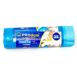 Пакети д/сміття PRODOM ЗАВ'ЯЗКИ 35/30 (30)