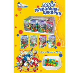 Жув цук Скітлс Sonic (24шт*20)