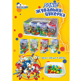 Жув цук Скітлс Sonic (24шт*20)