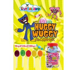 Льодяник Huggy Wuggy банка (100шт*12)УП