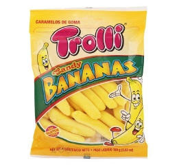 TROLLI Банани (100г*12) МІНІ ПАКЕТ