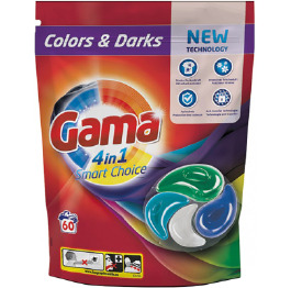Капсули GAMA Color&Darks 4в1 (60шт)