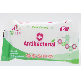 .Серв вологі 15 BIOLLY ANTIBAC (180) МАЛЕНЬКА
