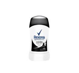 Rexona стік 40 жін Невидима на чорному та білому