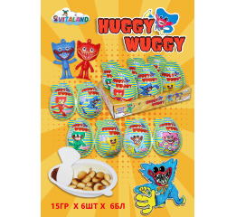 Яйце пл 'Huggy Wuggy' ВЕЛИКЕ 15г (6шт*6)ШТ