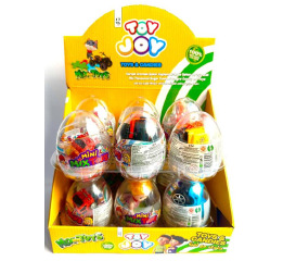 Яйце пл MIX TOYS 10г (12шт*6) ШТ