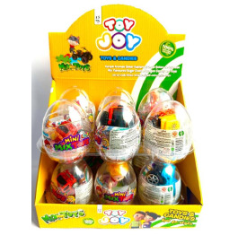 Яйце пл MIX TOYS 10г (12шт*6) ШТ