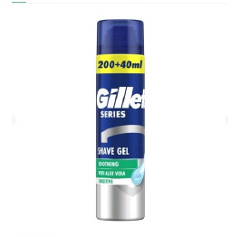 GILLETTE гель SENSITIVE Алое вера 240мл