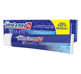 З/П BAM 3D White арктична Свіжість 125мл