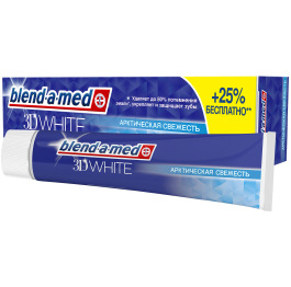 З/П BAM 3D White арктична Свіжість 125мл