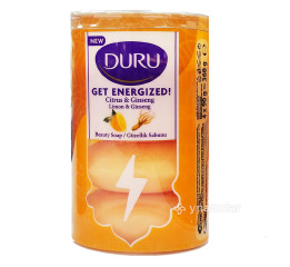 Duru get energized женьшень цитрус 4*90г ЕКОПАК