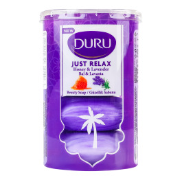 Duru just relax мед лаванда 4*90г ЕКОПАК
