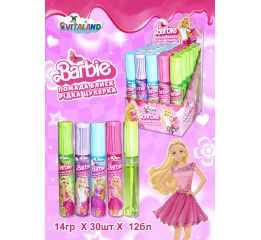 Помадка Barbie блиск для губ 14г (30шт*12)
